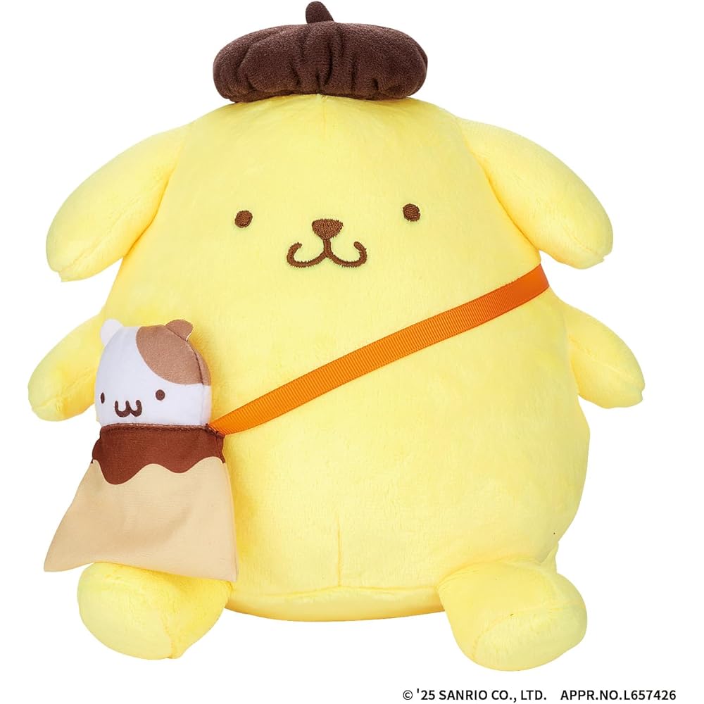 Bandai Pom Pom Purin Talking Plush Toy Age 6 and Up Soft Toy Cute Character