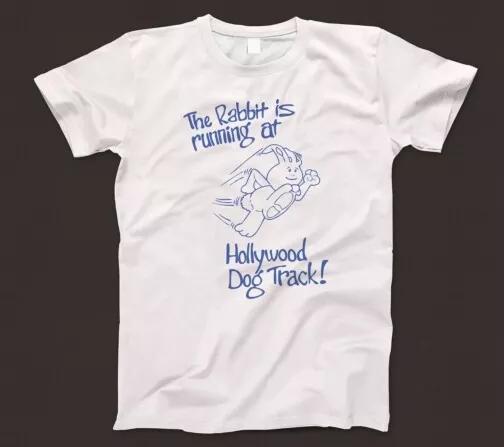 

The Rabbit Is Running At Hollywood Dog Track T Shirt 977 Ramones Rock Music Band XL