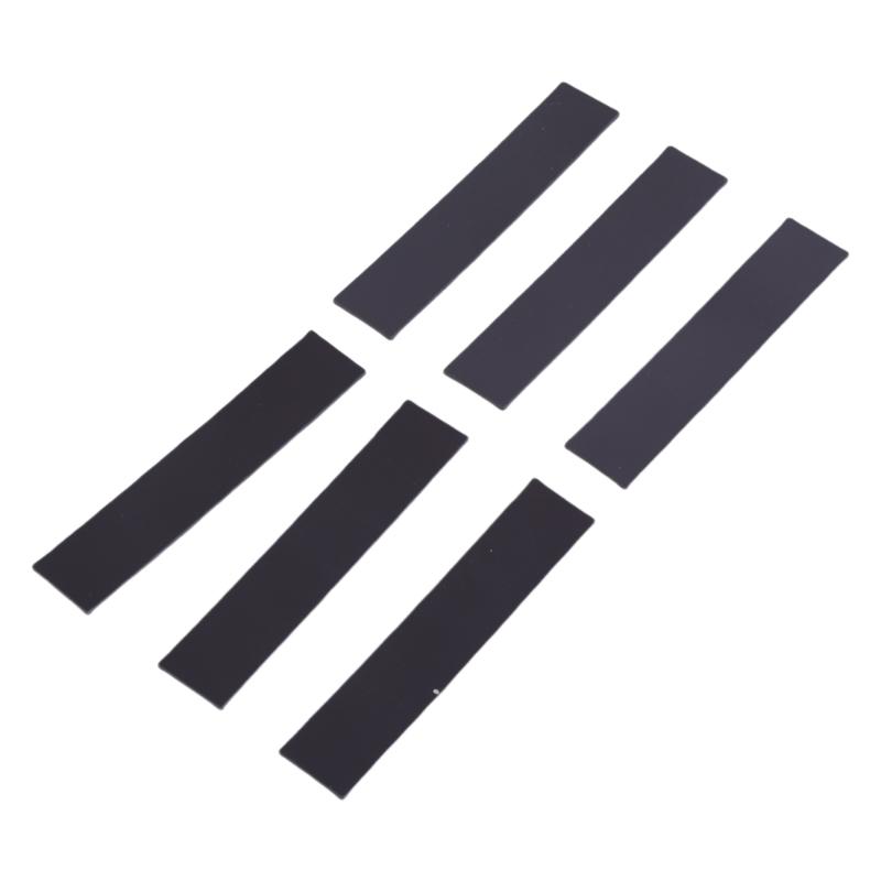 

6 шт. Магнітні смужки Сильний клей Міцні гумові магніти Матеріали Для легкого встановлення та багатоцільового щоденного використання