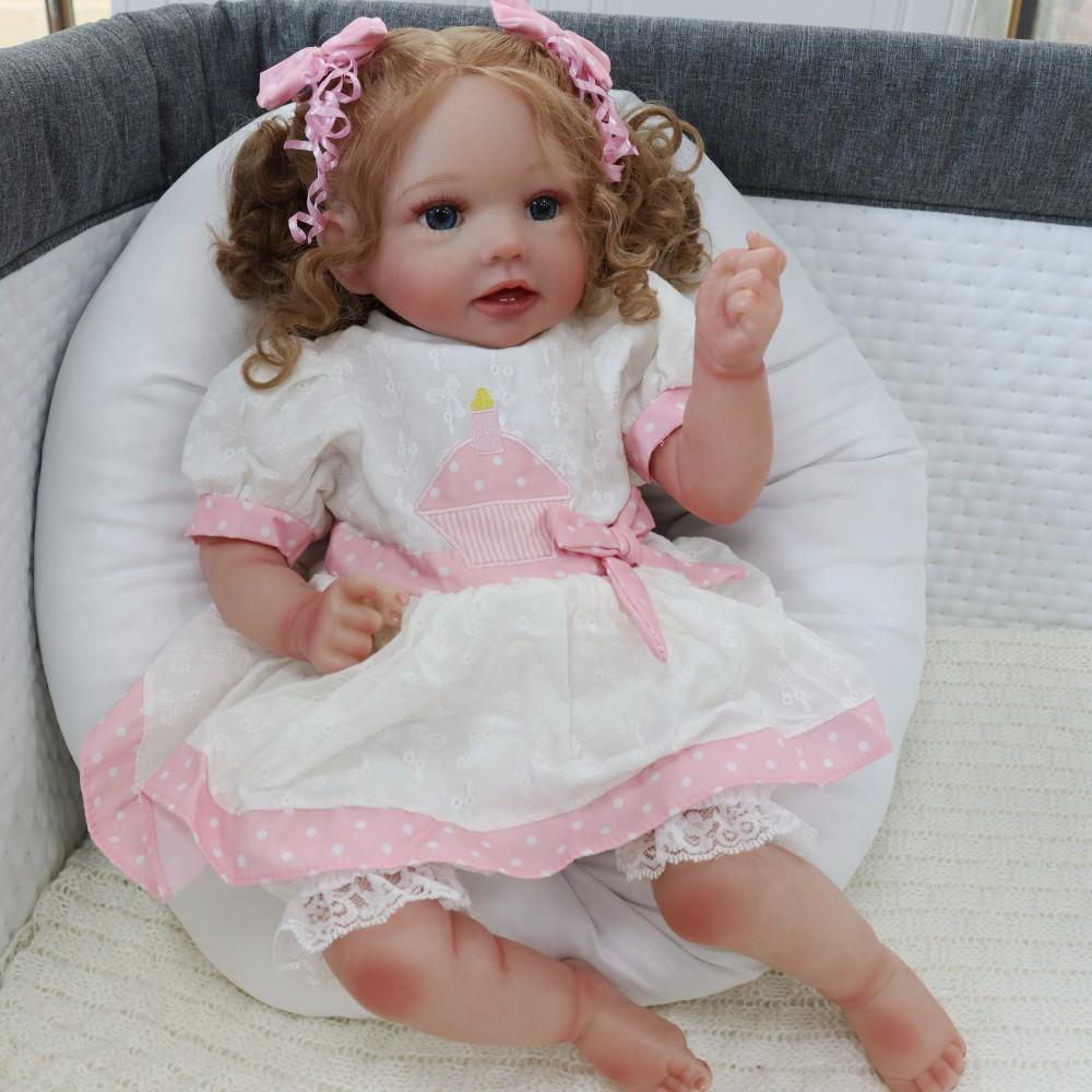 55cm Reborn Kleinkind Simulation Prinzessin Puppe Reborn Puppe