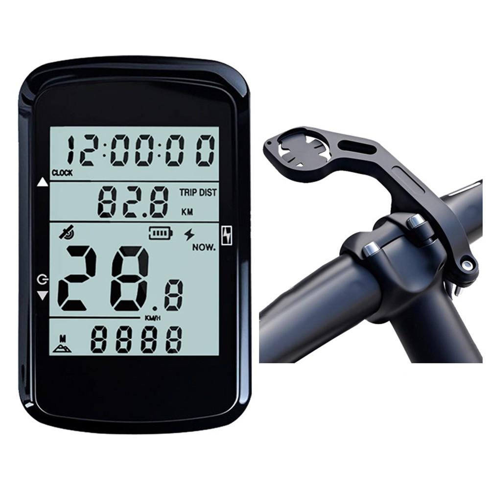 2 4 Inch LCD Bicycle Speedometer with Wireless Design and GPS Functionality