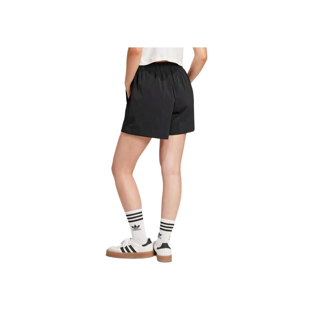 Adidas Originals Soft Comfortable Skin-Friendly Fashion Loose Casual Shorts Women Shorts Black JD1511