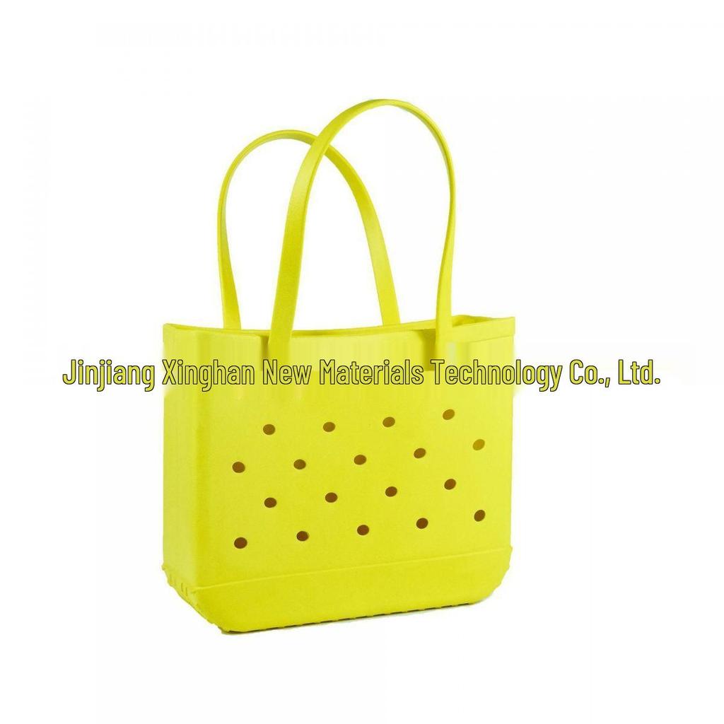 EVA Candy Color Large Capacity Beach Tote Bag