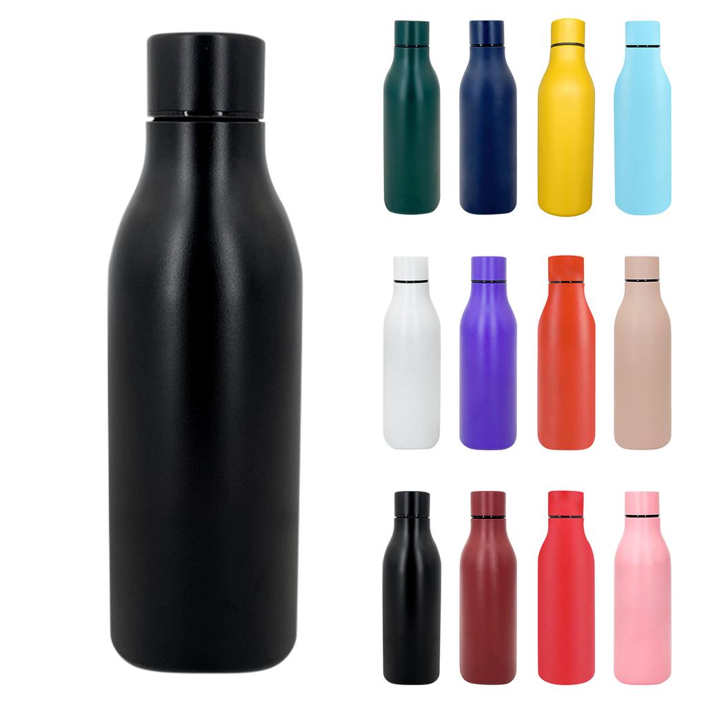 550ml nerezová ocelová malá ústa izolovaná láhev na vodu přenosná venkovní sportovní