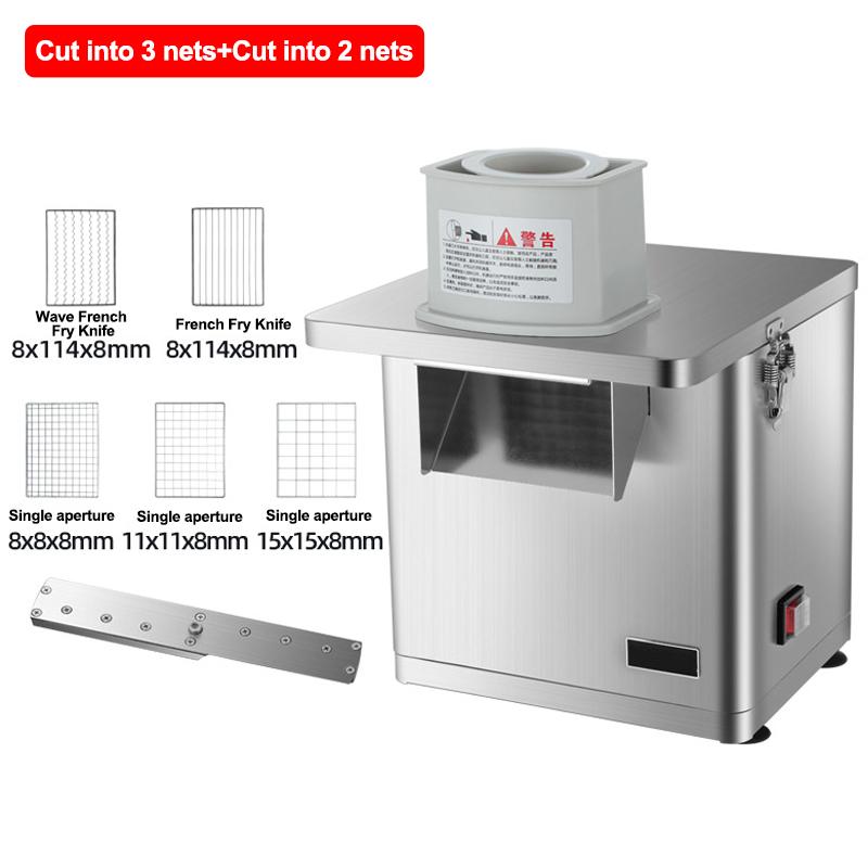 

Многофункциональная машина для нарезки кубиками овощей, электрическая машина для нарезки кубиками картофеля, лука, моркови, овощерезка и слайсер для фруктов EU