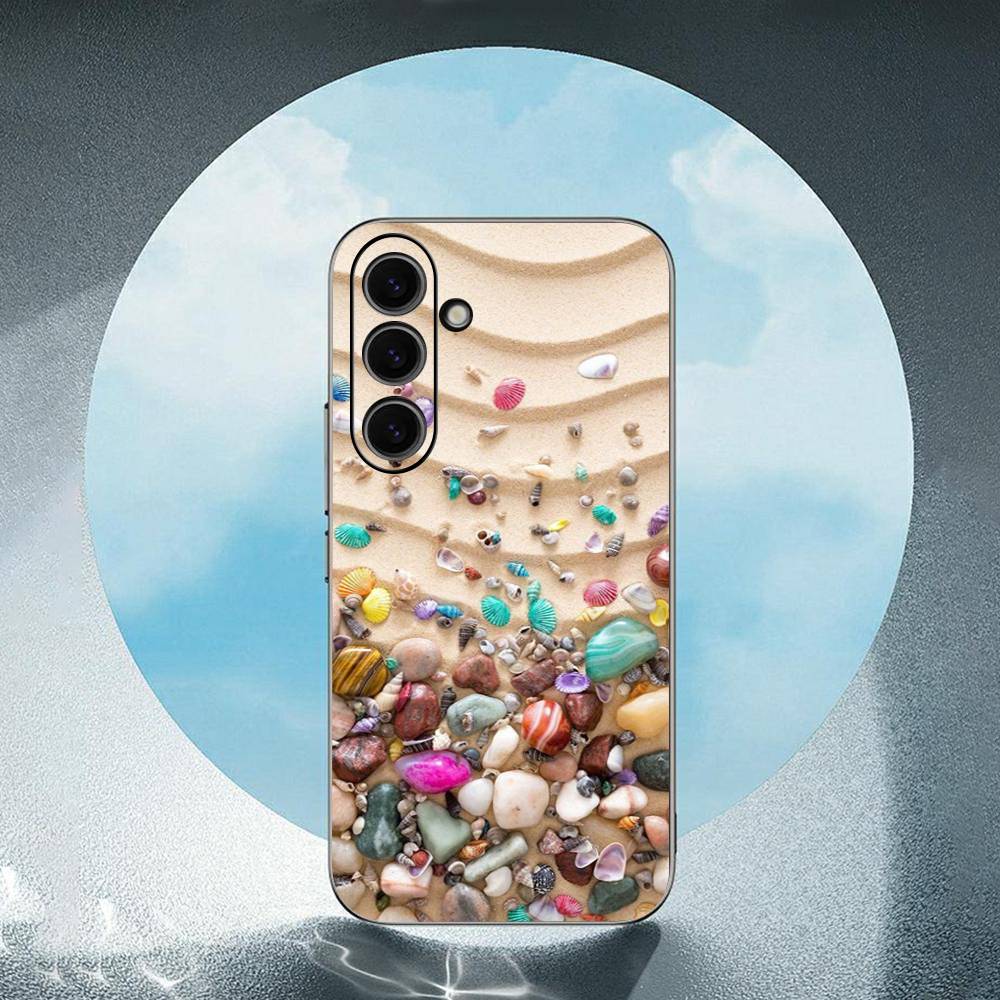 

Beautiful Love Stone For Samsung Galaxy S23 S24 S25 Ultra S22 Plus S21 Black Soft Case Waterproof Soft Case SamsungS22 ULTRA 5G