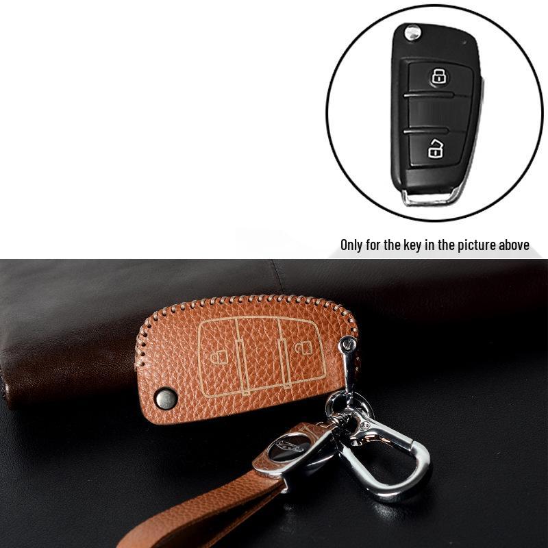 Chery Key Case: Genuine Cowhide for Tiggo 9/3/5/8 Plus, Arrizo 5/7, and Exeed Yaoguang