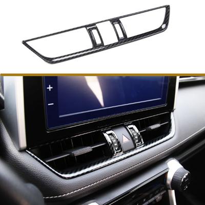 My Good Car Abs Interior Middle Console Center Air Condition Vent Outlet Cover Trim For Toyota RAV4 Car Accessory