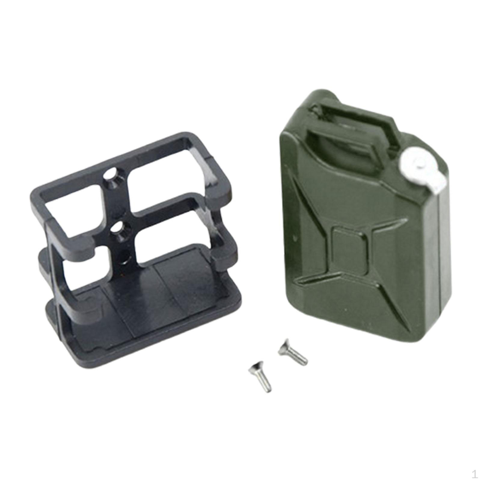 

1:10 Scale Fuel Tank for RC Crawler Car Accessory Storage Can зелений