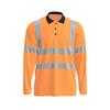 Reflektierende Arbeitskleidung für Herren mit schnell trocknendem Revers für den Außenbereich, Bauwesen, Umweltsicherheit, Bauarbeiten