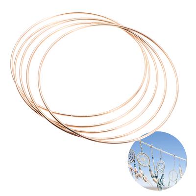 10pcs Dreamcatcher 130Mm Metal Dreamcatcher Ring Ring Diy Hoop For Craft Projects Plant Hangers Macrame Decorations