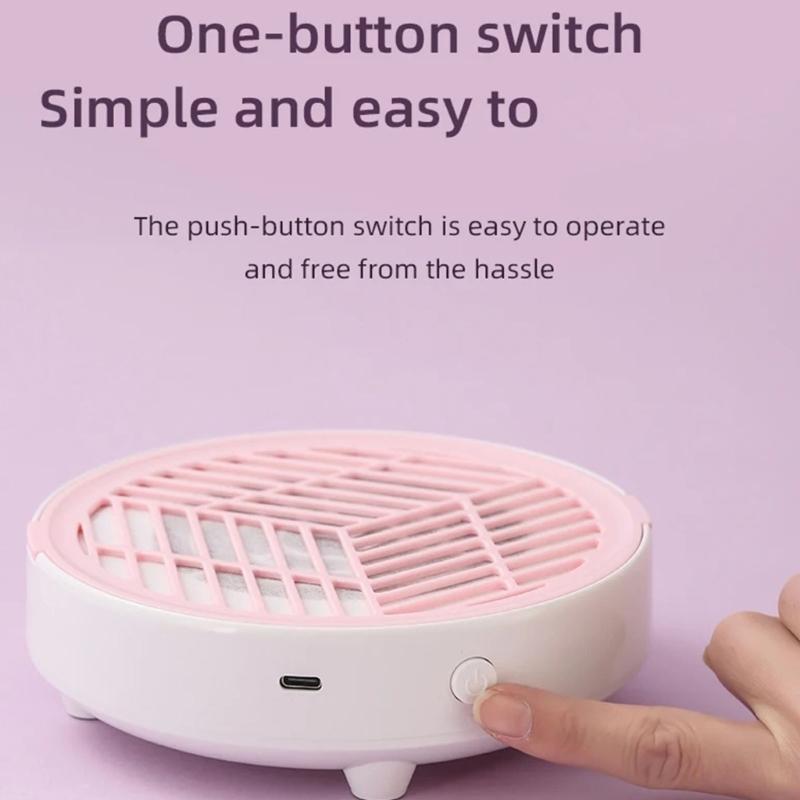 Professional Nail Dust Collector Highly Efficiency Suction and Low Noise for Dust Free Nail Salons and Homes