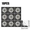 10PCS Peel and Stick Wall Decals for Home Decor Easy-Install Anti-Slip Floor Decals
