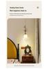American Minimalist Copper Pendant Lamp for Modern Bedside Use