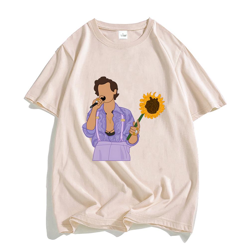 

Harry Styles Harrys House Love on Tour T Shirt Unisex Print 100 Cotton Shirts Summer Casual Loose Crew Neck Tshirt Short Sleeve M