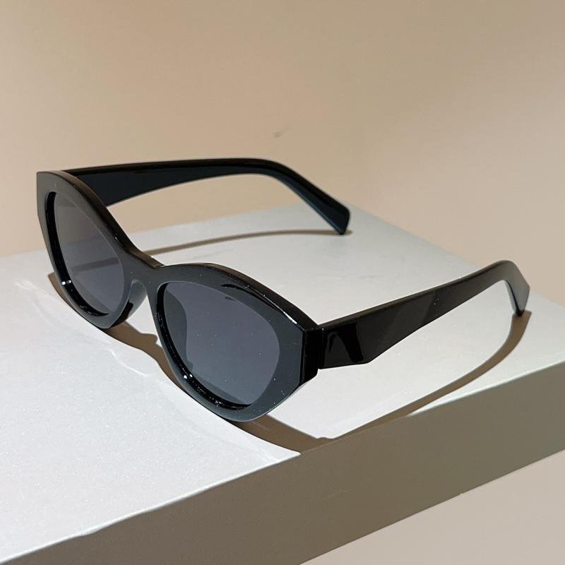 KAMMPT Cat Eye Sunglasses Women Fashion Cute Outdoor Decor Shades 2026 New Trendy Brand Design Beach Vacation Casual Sun Glasses