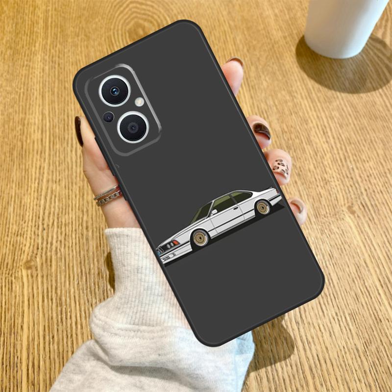 Sports Car Style Case For OPPO Find X6 X5 X3 X2 Pro Lite Neo Reno 7 3 4 5 6 8 Lite 8T 2Z 4Z 5Z Cover Coque