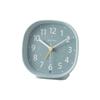 RHYTHM Alarm Clock Analog Electronic Sound Alarm Quiet Sound Continuous Second Hand Universal Design Font Light Blue X X Cm Refle R674 8RE674SR04