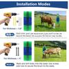 Cow Body Brush for Scratching and Massage - Dairy Livestock Cleaning Tool