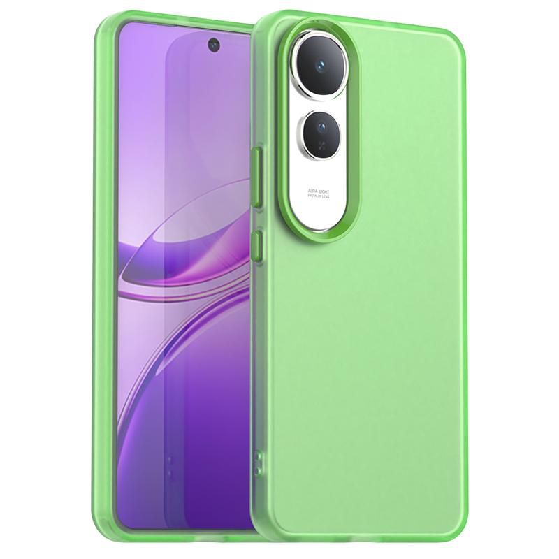 Anti-Drop Candy Color Phone Case For Vivo V50 Lite Matte Transparent Back Case For Vivo V50 Lite 5G Cover For Vivo V50 Lite Case