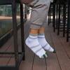 Elastic Five Toe For Men Cotton Striped Five Finger Socks Toe Socks Male Hosiery Crew Socks