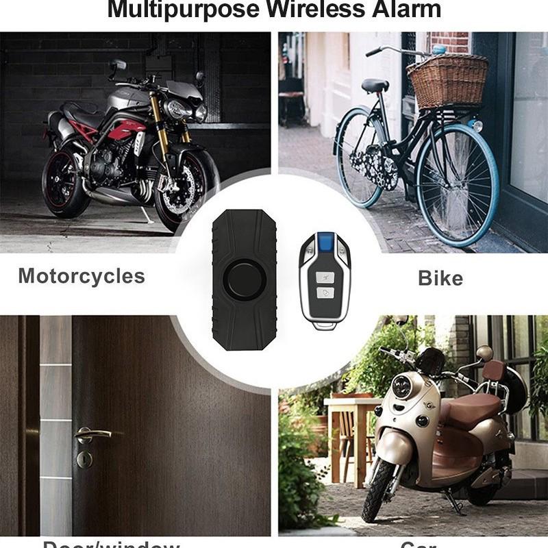 Kabelloser Vibrationsalarm - Keine Installation erforderlich, für Fahrräder, E-Fahrzeuge, Motorräder und Heimsicherheit.