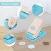 Paper Punch Label Sheet Separator DIY Scrapbook Tool Comfortable Handle PP Metal Suitable for Home