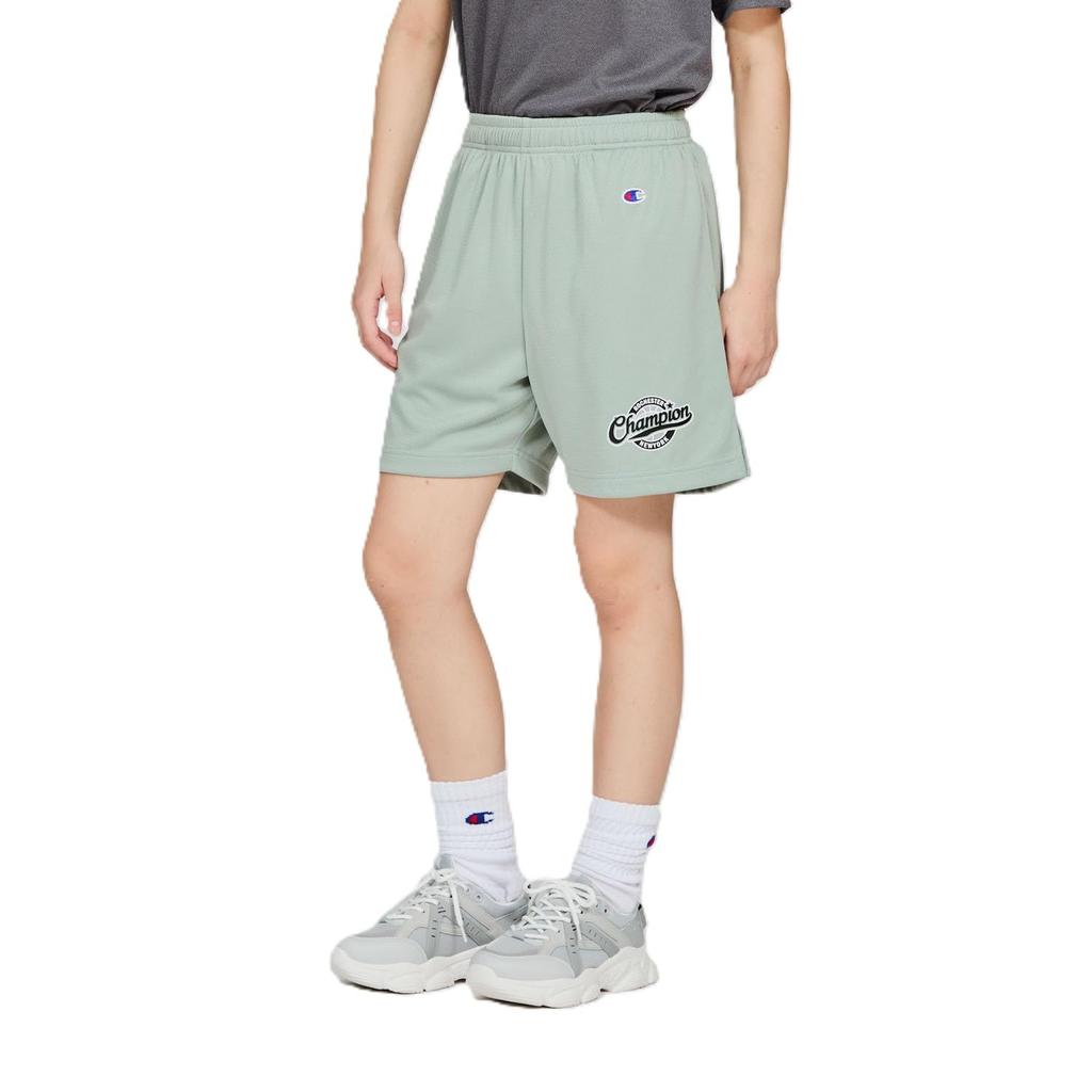Champion Stretch Antibacterial and Rubber Print Basketball Shorts Medium Gray Kids' Quick-Drying Odor-Resistant (CK-BB530)