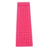 Clavier en Silicone Pliable 108 Touches Étanche Conception Entièrement Scellée Clavier Pliable pour la Frappe
