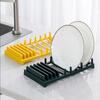Kuchnia wielofunkcyjny opróżnianie stojak do przechowywania wielopozycyjny stojak na talerze stojak pokrywka do garnka organizowanie stojaka narzędzie do przechowywania w domu