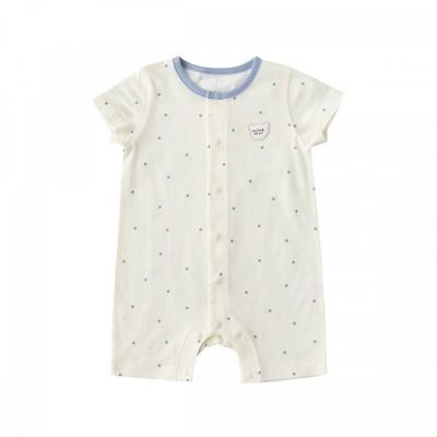Dot Mesh Short Sleeve Romper 36370 041 26