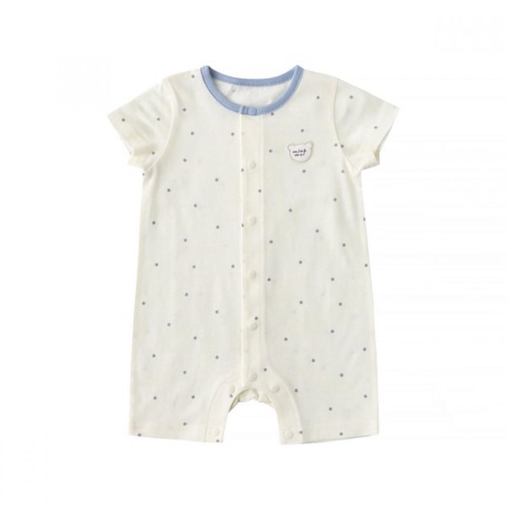 

Mink Mui Dot Mesh Short Sleeve Romper 36370 041 26 YE/18 months (85)