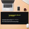 Large Mouse Pad for Anime And Motivation, Desk Mat, Precision Edge-Locked Non-Slip Keyboard Pad, Desktop Computer Desk Mat 800*300MM Pink Meow
