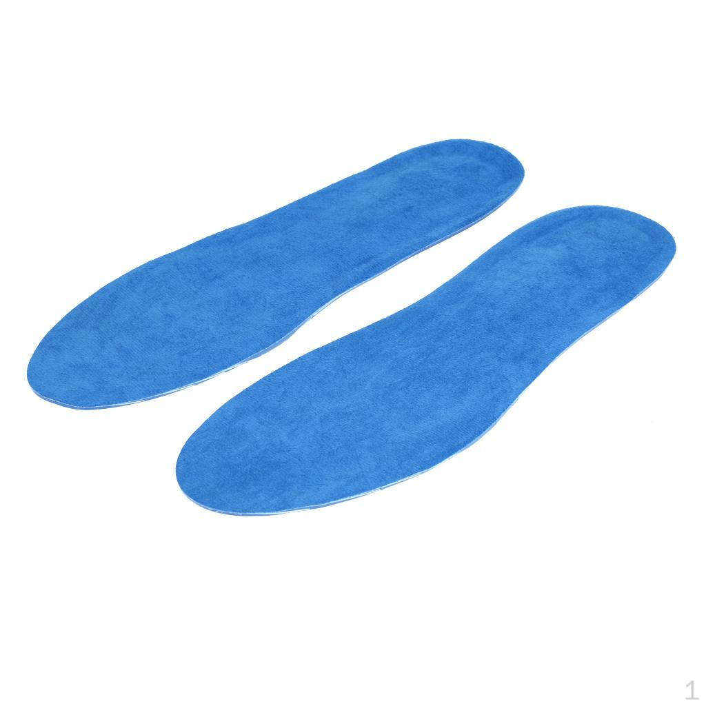 Orthotic Arch Support Unisex Insoles Sport Shoes Shock Absorption Gel Heel L
