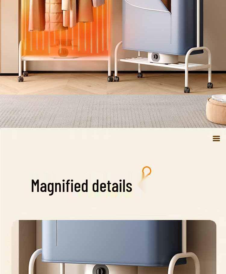 Multi-functional Foldable Smart Clothes Drying Rack and Dryer for Household and Baby Use