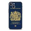 Morocco Ukraine Passport For iPhone 11 12 13 15 14 Pro Max Phone Case X XR XS 7 8 Plus SE 2020 Luxury Black Soft Cover Funda