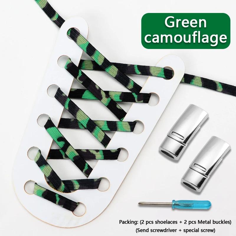 Colorful Elastic Laces Sneakers Magnetic Lock Shoe laces without ties Kids Adult Tennis No Tie Shoelaces for Shoes Accessories