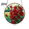 Hanging Window Decoration Acrylic Puzzle Suncatcher Stained Glass Ornaments DIY Jigsaw Sun Handmade Art Catcher Kit for Home Garden Decor
