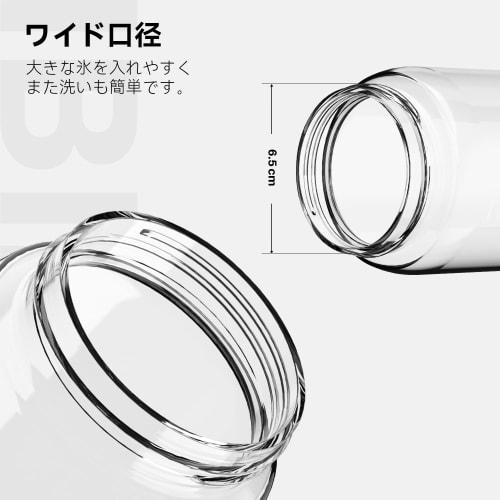 SANTECO Water Bottle, 1000ml, 1 Liter, BPA-Free, Ultra-Lightweight, Portable, Stylish, Easy To Clean, with Carry Handle, White