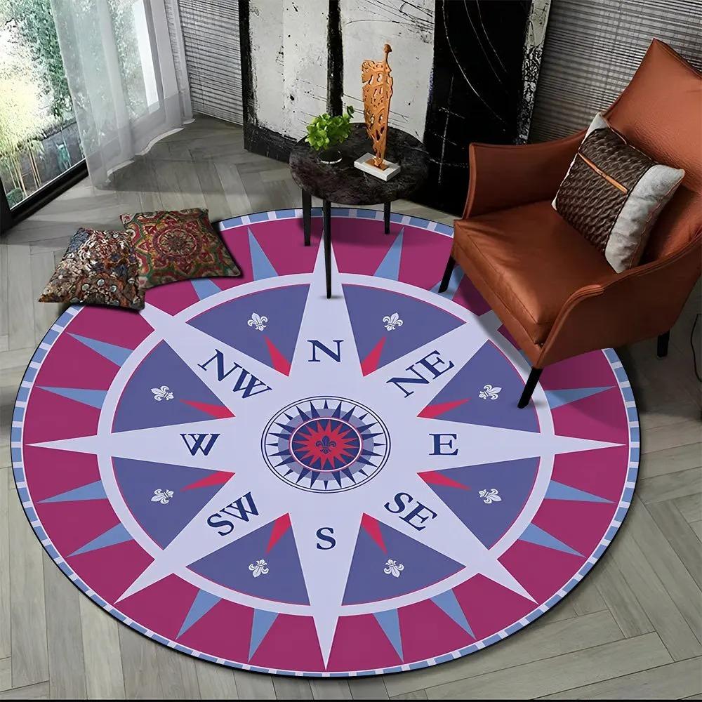 

Fashion Sport Dart Target Round Carpet Room Decor Area Rug Carpets for Living Room Bedroom Table Alfombra Kid Non-slip Floor Mat 60cmx60cm