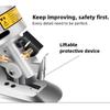 Stoff Rundmesser Schneidemaschine Kleine Haushalts-Elektrische Schere zum Schieben Tragbarer Handheld-Stoffschneider