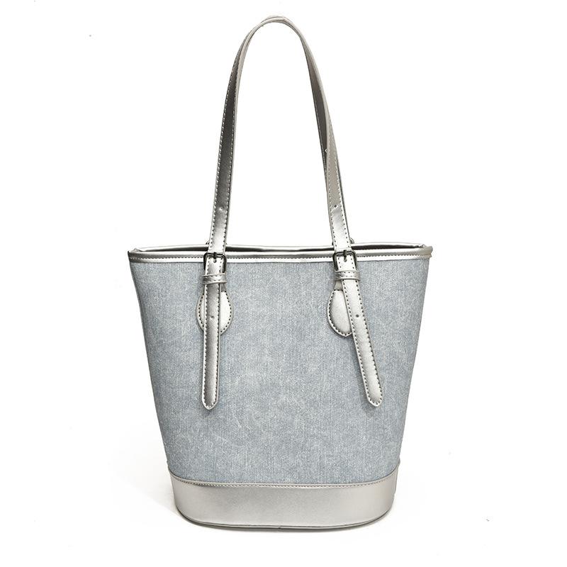 Women's Bag Retro Large-capacity Bucket Bag New Trendy Tote Bag Small Bag Shoulder Armpit Bag Handbag