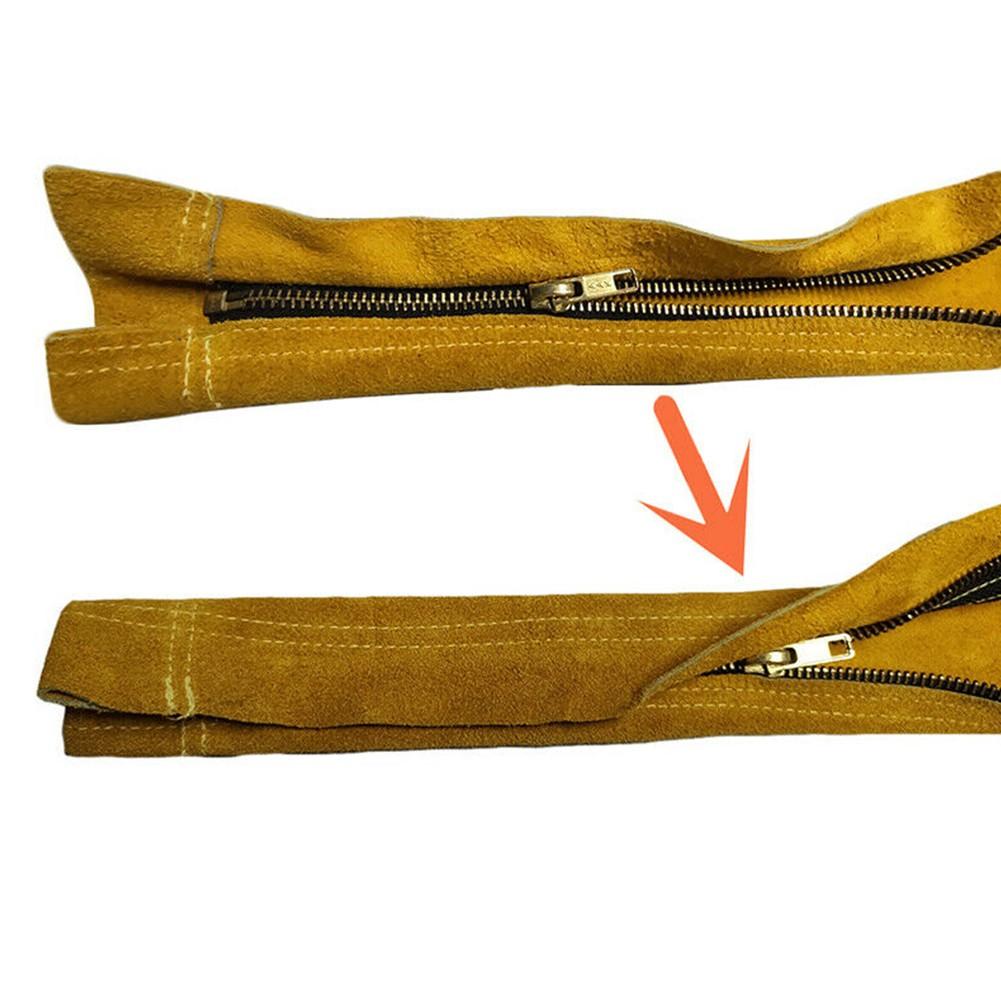 TIG Mig Cowhide Leather Welding Torch Cable Hose Cover 23ft L 4in Wide