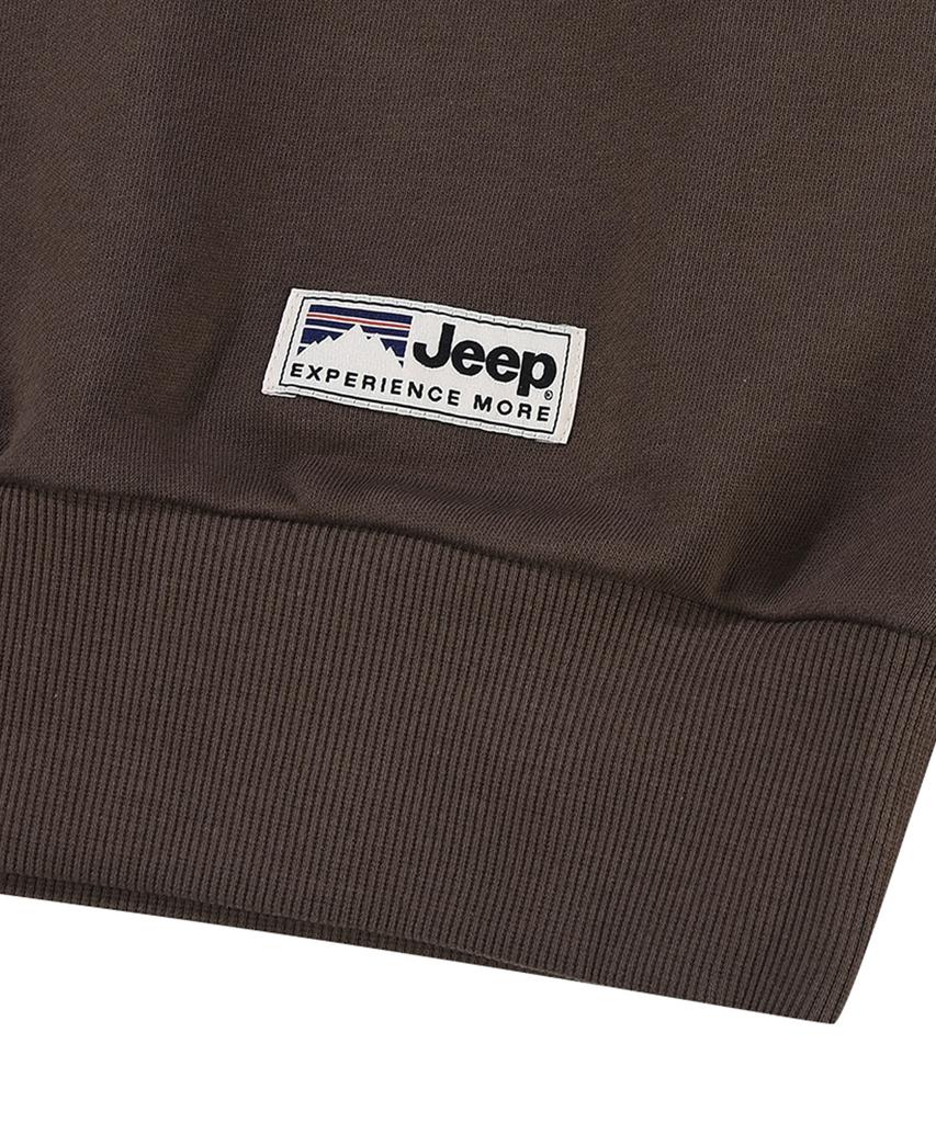 JEEP [360G] M-Logo Half-Zip Sweatshirt (Jr5Tsu838Db)