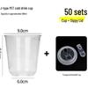 Mubaisen Disposable PET Cold Drink Cups