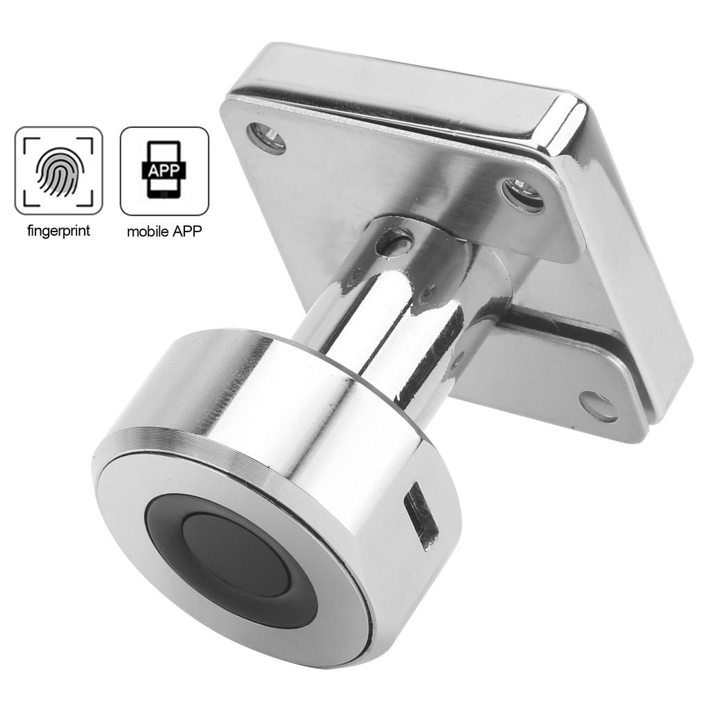 Inteligentní zámek Otisk prstu Bluetooth APP Odemknutí Slitina zinku pro Domov Kancelář Zásuvka Kartotéka