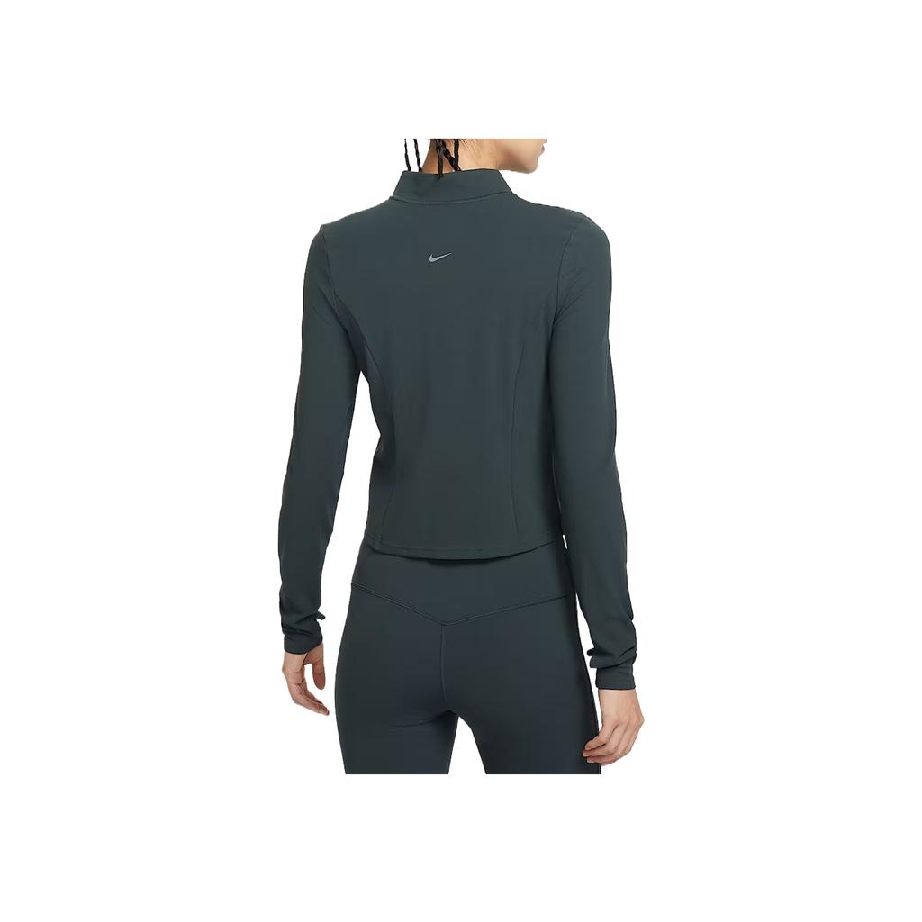 Nike Zenvy Dri-FIT InfinaSoft Skin-Friendly Quick-Dry Top Women tops Seaweed-Green FV7424-390