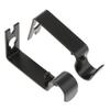 2 adjustable wall holder wall bracket for curtain rods / curtain rods