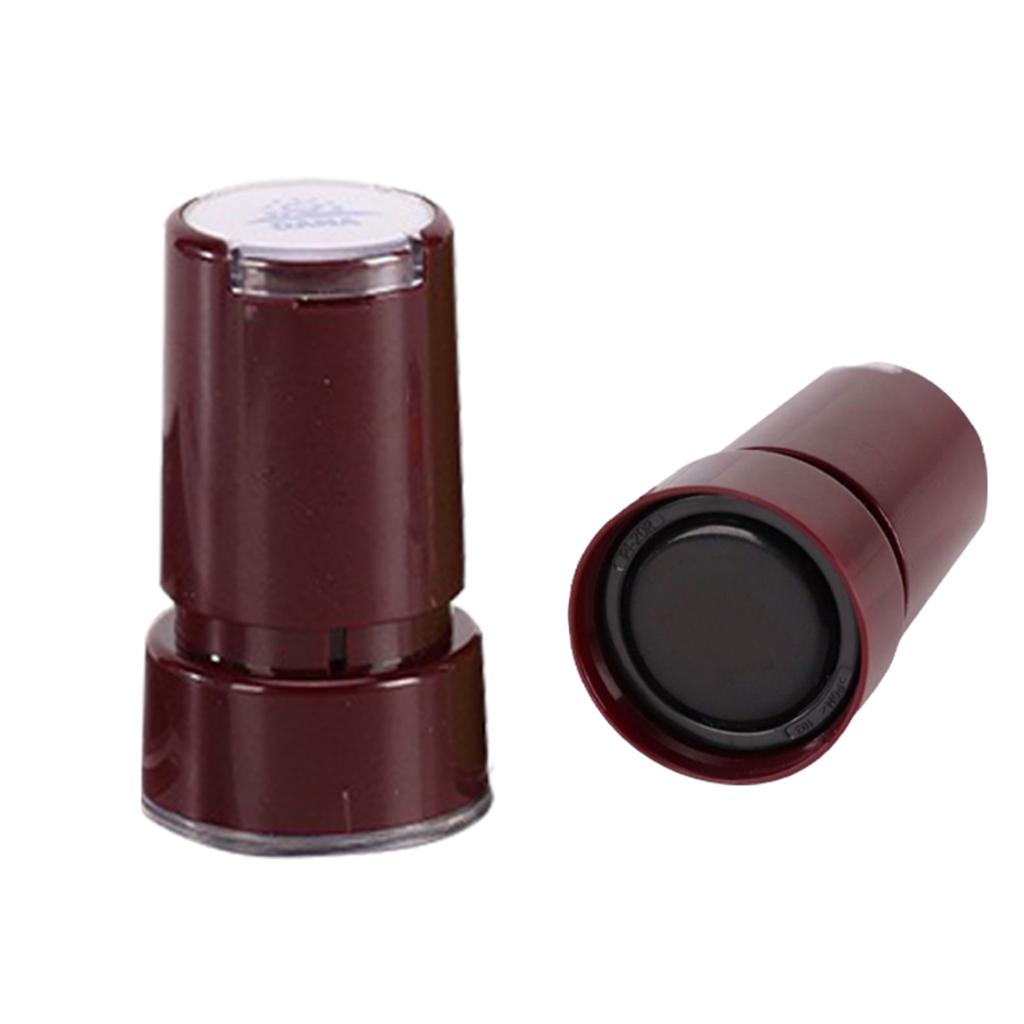 Personalized Round Golf Ball Seal  And Colorfast Includes 3ml Of Ink .
