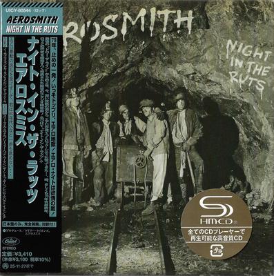 CD AEROSMITH  Night In The Ruts Limited Edition UICY80544 CAPITOL 2025 Japan Obi Rock